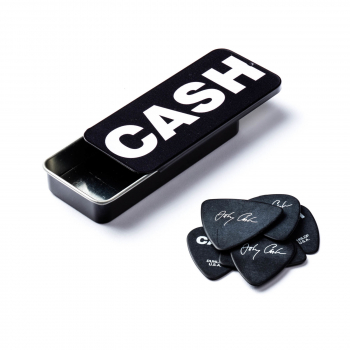 Набір медіаторів Dunlop JCPT04H Johnny Cash Bold Heavy Pick Tin (6 шт.)