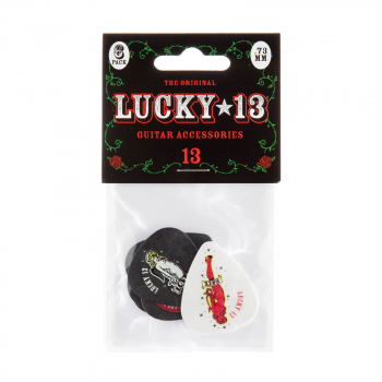 Медіатор Dunlop L13BP.73 Lucky 13 Assortment .73 mm (6 шт.)