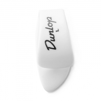 Медиатор Dunlop 9003P White Thumbpick Large (4 шт.)