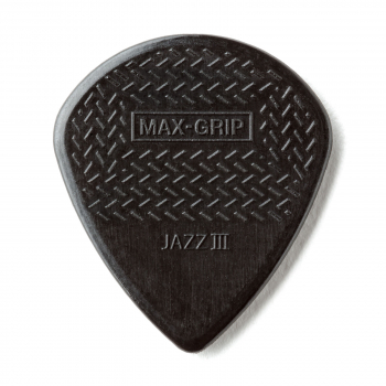 Медиатор Dunlop 471P3S Nylon Jazz III Max-Grip Stiffo 1.38 mm (6 шт.)