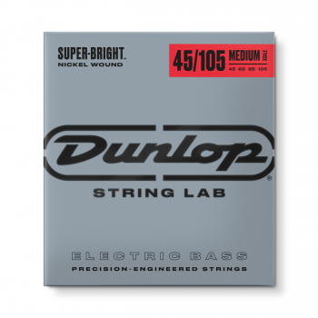 Струны для бас гитары 4ст. Dunlop Super Bright Nickel Wound DBSBN45105M (45-105)