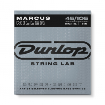 Струны для бас-гитары Dunlop DBMMS45105 Marcus Miller Super Bright Stainless Steel