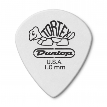 Медиатор Dunlop 478P1.0 Tortex White Jazz III 1.0mm (12 шт.)