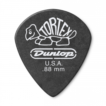 Медиатор Dunlop 482P.88 Tortex Pitch Black Jazz III.88 mm (12 шт.)