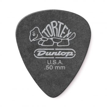 Медиатор Dunlop 488P.50 Tortex Pitch Black Standard .50 mm (12 шт.)