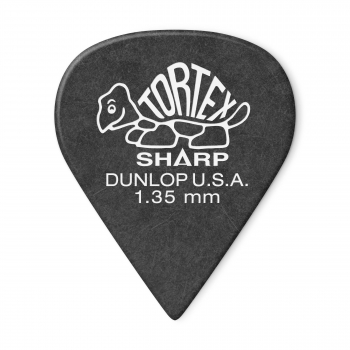 Медиатор Dunlop 412P1.35 Tortex Sharp 1.35 mm (12 шт.)