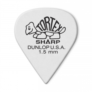 Медиатор Dunlop 412P1.5 Tortex Sharp 1.5mm (12 шт.)