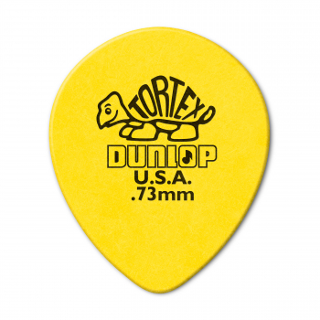 Медиатор Dunlop 413R.73 Tortex Teardrop .73 mm (72 шт.)