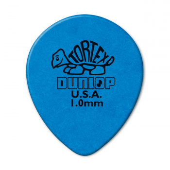 Медіатор Dunlop 413R1.0 Tortex Teardrop 1.0 mm (72 шт.)