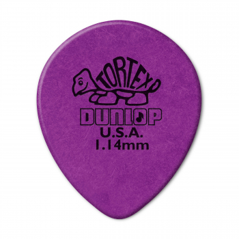 Медиатор Dunlop 413R1.14 Tortex Teardrop 1.14 mm (72 шт.)