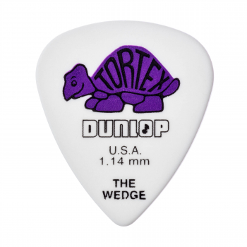 Медиатор Dunlop 424P1.14 Tortex Wedge 1.14 mm (12 шт.)