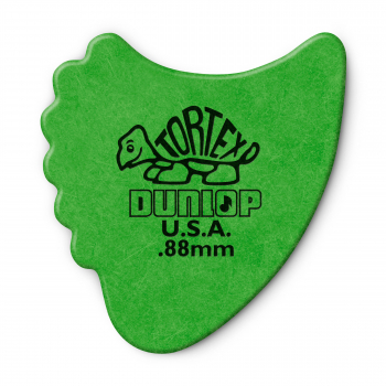 Медіатор Dunlop 414R.88 Tortex Fin .88 mm (72 шт.)