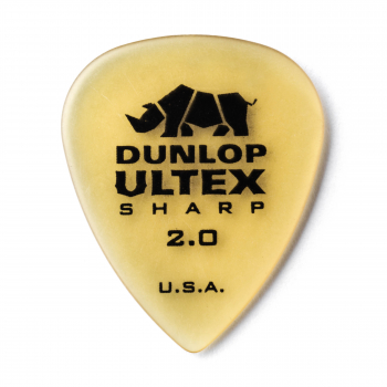 Медиатор Dunlop 433P2.0 Ultex Sharp 2.0 mm (6 шт.)