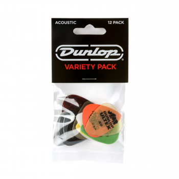 Набор медиаторов Dunlop PVP112 Acoustic Guitar Variety Pack (12 шт.)