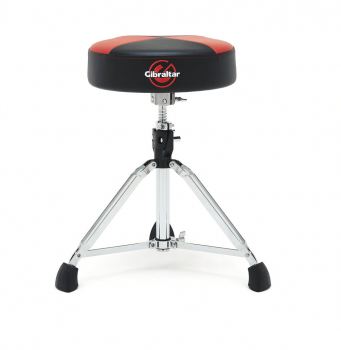 Стілець для барабанщика Gibraltar 9000 Series 9608RQPRB Drum Throne Round Black/Red