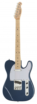 Електрогітара Harley Benton TE-20MN Blue Metallic Standard Series