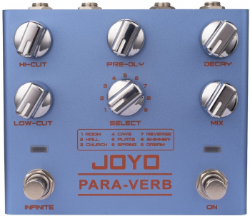Педаль Joyo R-31 Para-Verb Stereo Reverb
