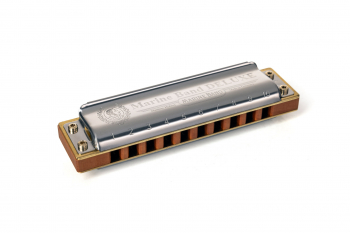 Губная гармошка Hohner Marine Band Deluxe M200506P F-major