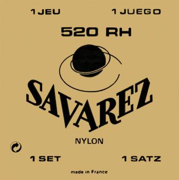 Струни для класичної гітари Savarez Traditional Polished 520RH Normal Tension
