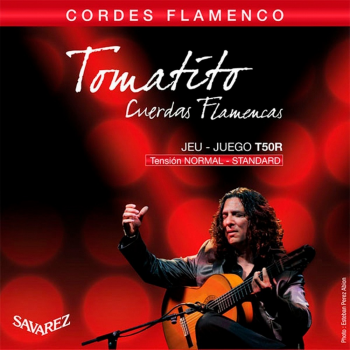 Струни для класичної гітари Savarez Tomatito Flamenco T50R Normal Tension