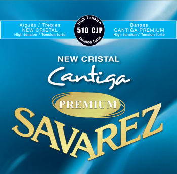 Струны для классической гитары Savarez New Cristal Cantiga Premium 510CJP High Tension