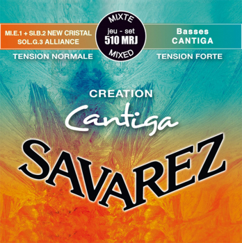 Струны для классической гитары Savarez Creation Cantiga 510MRJ Mixed Tension