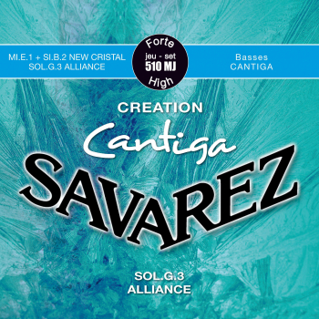 Струны для классической гитары Savarez Creation Cantiga 510MJ High Tension