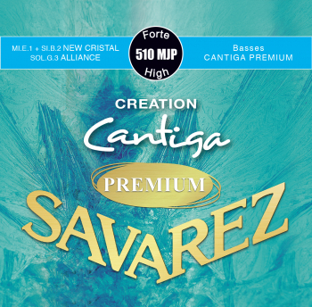 Струны для классической гитары Savarez Creation Cantiga Premium 510MJP High Tension