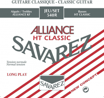 Струны для классической гитары Savarez Alliance HT Classic 540R Normal Tension