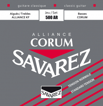 Струны для классической гитары Savarez Alliance Corum 500AR Normal Tension