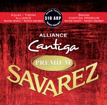 Струны для классической гитары Savarez Alliance Cantiga Premium 510ARP Normal Tension