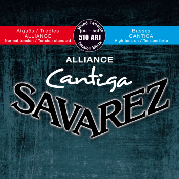 Струны для классической гитары Savarez Alliance Cantiga 510ARJ Mixed Tension