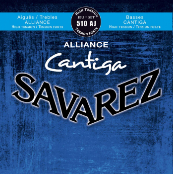 Струны для классической гитары Savarez Alliance Cantiga 510AJ High Tension