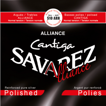 Струны для классической гитары Savarez Alliance Cantiga Polished 510ARH Normal Tension