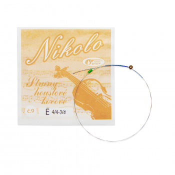 Струна для скрипки Мі GorStrings Nikolo № 9 4/4-3/4 (1 шт)