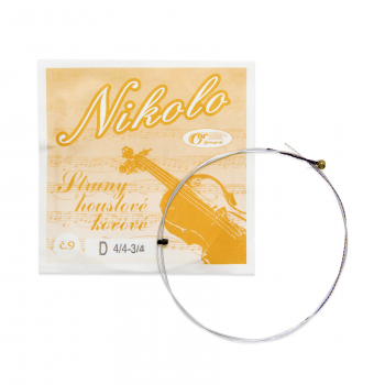 Струна для скрипки Ре GorStrings Nikolo № 9 4/4-3/4 (1 шт)
