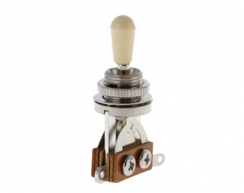Переключатель 3-позиционный Partsland Toggle Switch Les Paul Style Cream