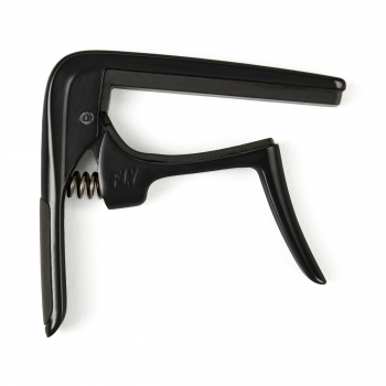 Каподастр для классической гитары Dunlop 67FBK Black Classical Trigger Fly Flat Capo