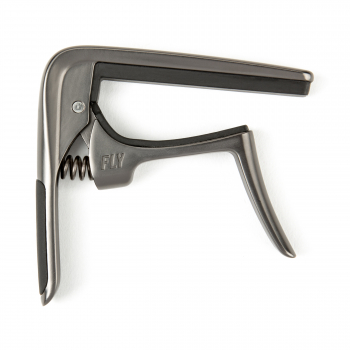 Каподастр для классической гитары Dunlop 67FGM Gun Metal Classic Trigger Fly Flat Capo