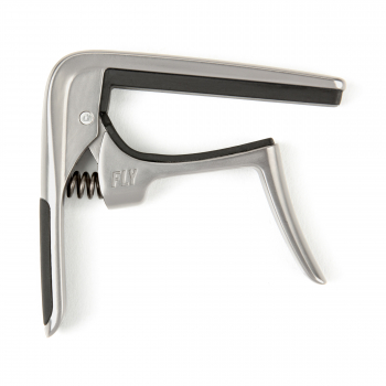 Каподастр для классической гитары Dunlop 67FSC Satin Chrome Classic Trigger Fly Flat Capo
