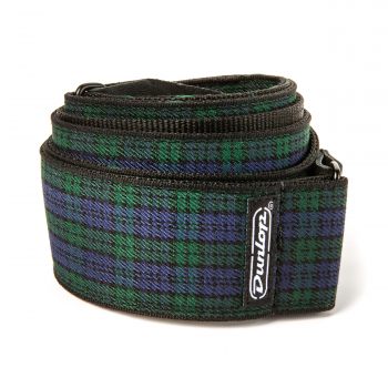 Ремень гитарный Dunlop D67-31 2" Jacquard Black Watch Plaid