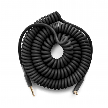 Кабель инструментальный MXR Coil DCICB30R (Jack 6,3 мм/Jack 6,3 мм (угловой), 9 м) Black