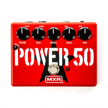 Педаль MXR TBM1 Tom Morello Power 50 Overdrive