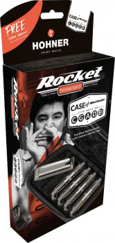 Набір губних гармошок Hohner Progressive Rocket ProPack M20135XP C,G,A,D,Bb-major (5 шт.)