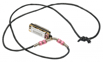 Губная гармошка Hohner Miniature Mini Necklace M38N-PI C-major Pink (1 шт.)