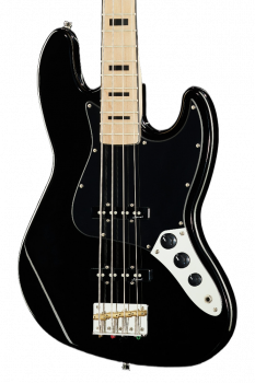 Бас-гитара Harley Benton JB-75MN Black Vintage Series
