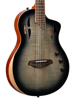 Классическая гитара Ortega TourPlayer RTPG-LS1 Magus Grand Nylon Flamed Maple Grey (с чехлом)