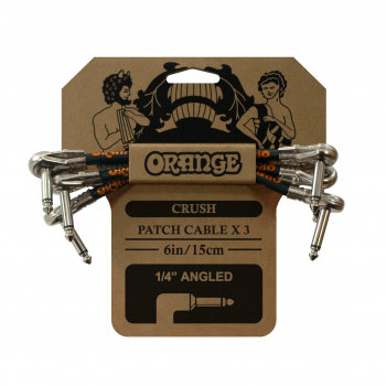 Патч-кабелі Orange Crush CA038 (Jack 6,3 мм/Jack 6,3 мм, 0,15м, 3 шт)