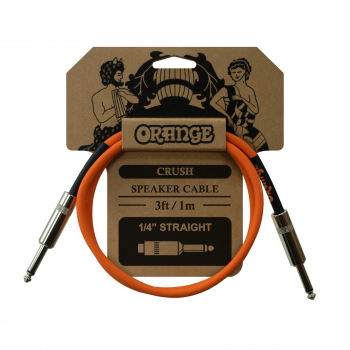 Кабель акустический Orange Crush CA040 (Jack 6,3 мм/Jack 6,3 мм, 1 м)