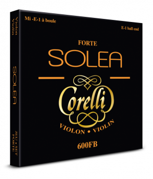 Комплект струн для скрипки Savarez Corelli Solea Forte (E-ball end)
